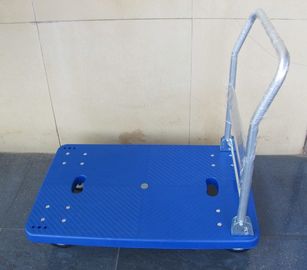 λογιστικό πτυσσόμενο πλαστικό καροτσάκι Centrum με μπλε/γκρίζος, ικανότητα 150kg