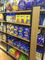 Light Duty Gondola Shelves Supermarket Racking Island / End Units 5 Levels Each