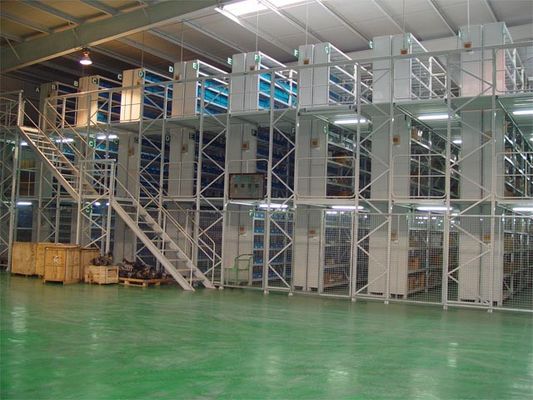 Αγορά Προσαρμοσμένο σύστημα μεζάνιν τριών ορόφων: Μεγιστοποιήστε το χώρο αποθήκευσης με κάθετη αποθήκευση διαδικτυακή κατασκευή