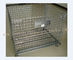 Πτυσσόμενη αποθήκευση Cage1200 Χ πλέγματος καλωδίων εξοπλισμός υλικού χειρισμού 800mm