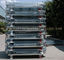 Πτυσσόμενα κλουβιά 300kg αποθήκευσης καλωδίων στην ικανότητα φόρτωσης 1500kg